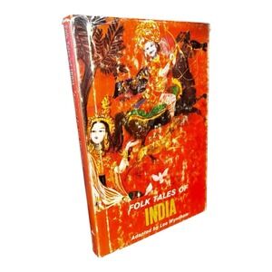 Lee Wyndham FOLK TALES OF INDIA  1st Edition 1st Printing HC/DJ Beautiful Cover
